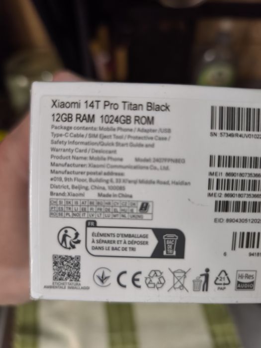 Продается Xiaomi 14t pro