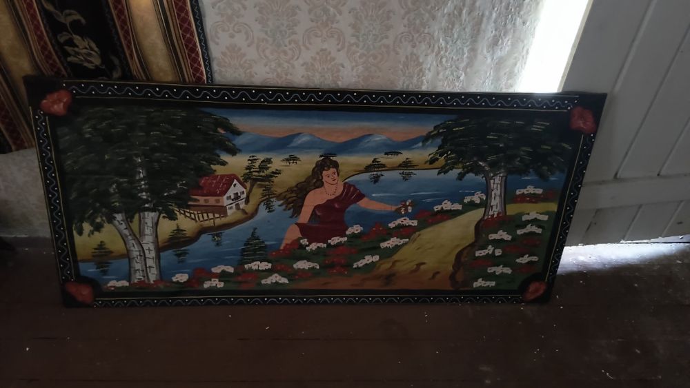 Стари картини на платно