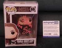 YARA GREYJOY Funko Pop Semnat de Gemma Whelan Figurina GAME OF THRONES