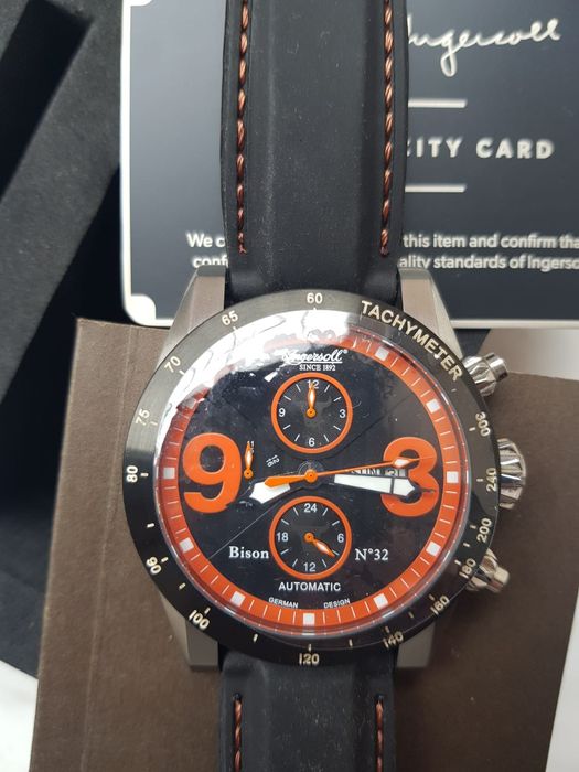 Vând ceas automatic Ingersoll Bison 32