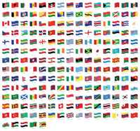 Продам флаг стран мира размер 90х150