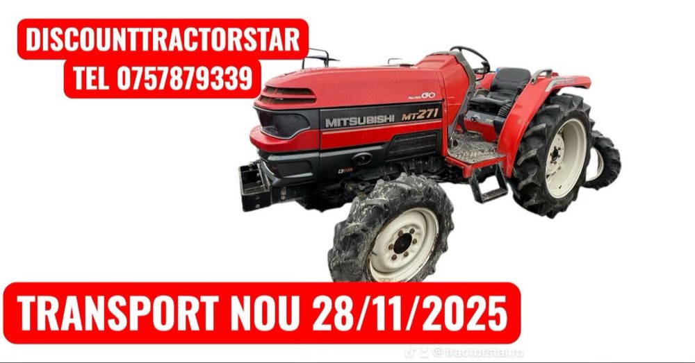 Tractor japonez Mitsubishi MT 271 tractoare japoneze de vânzare