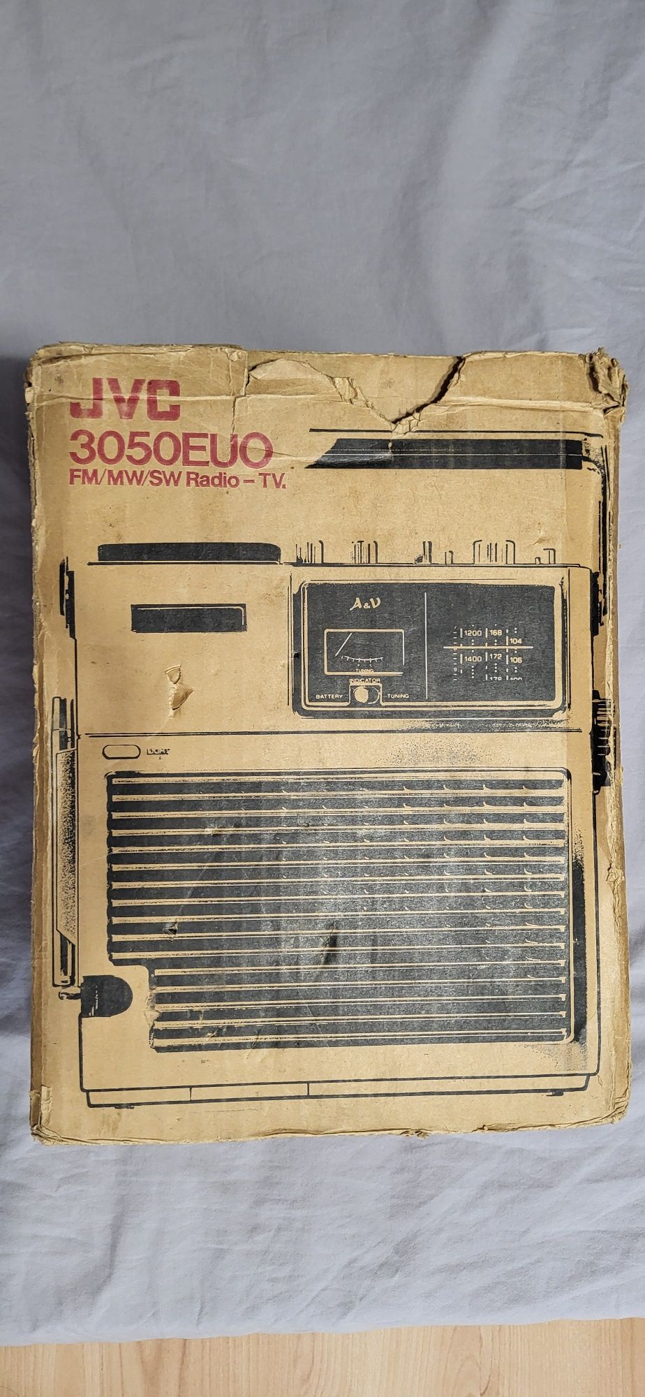 Ретро касетофон и радио JVC 3050EUO – Работи, колекционерска находка