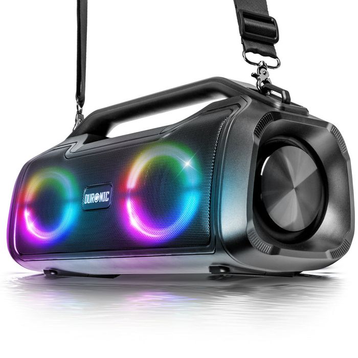 Duronic Boombox BX48, Bluetooth тонколона, IPX5 RGB
