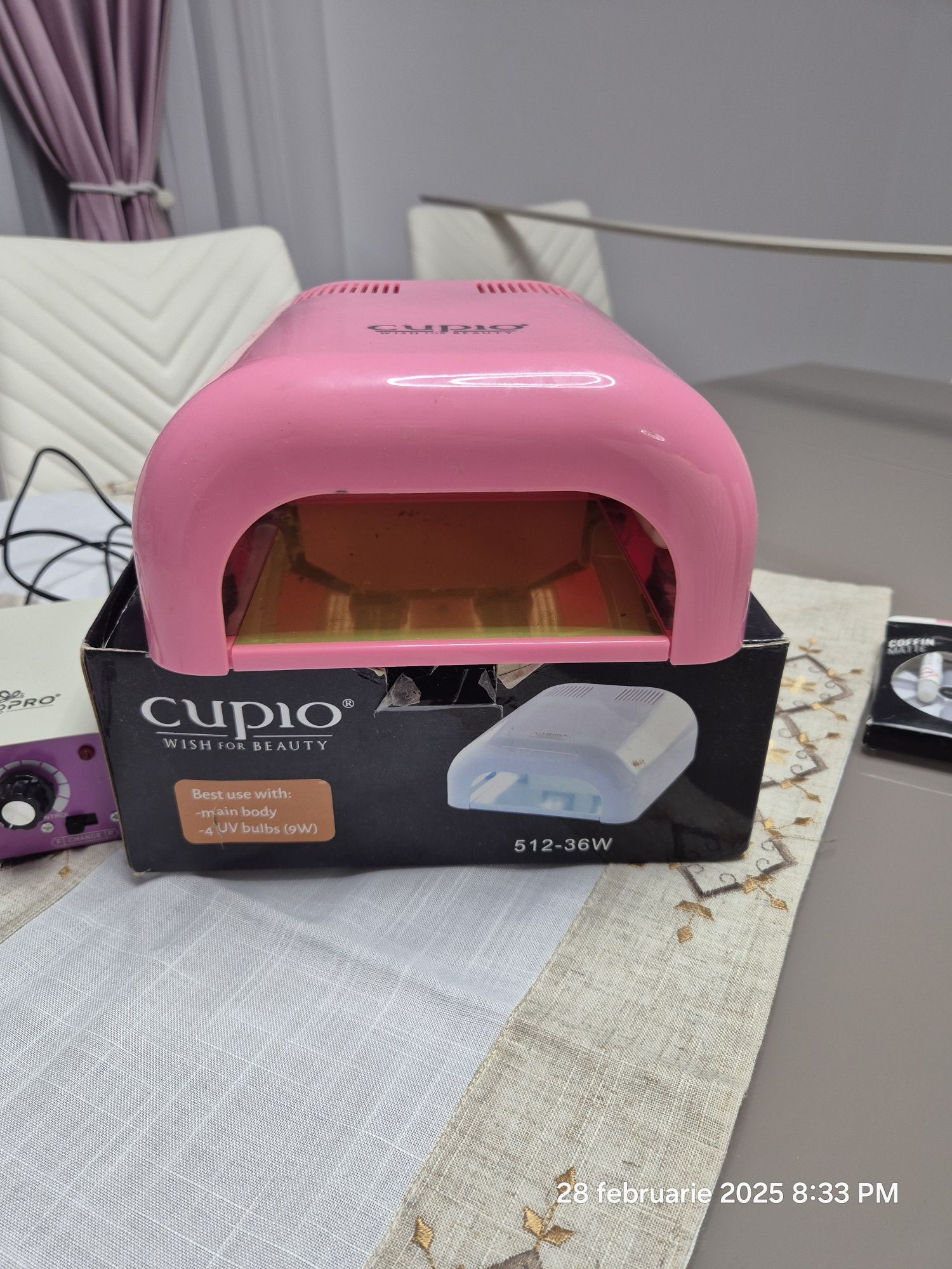 Kit complet de unghii cu gel Cupio