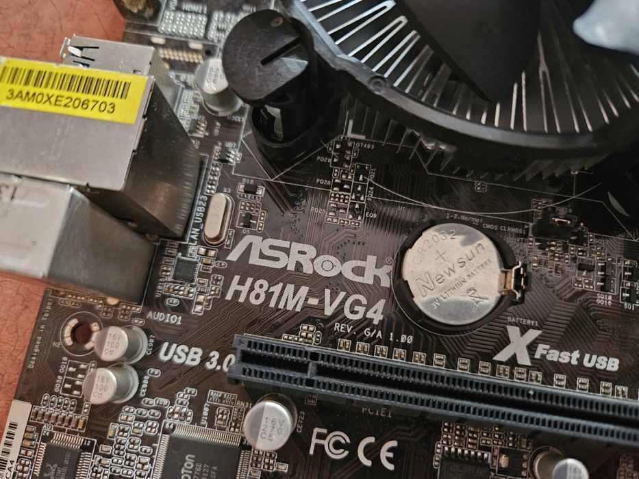 Kit sk1150 Intel I5 4590 H81 16GB DDR3