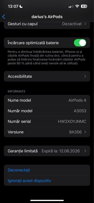 Airpods de vanzare