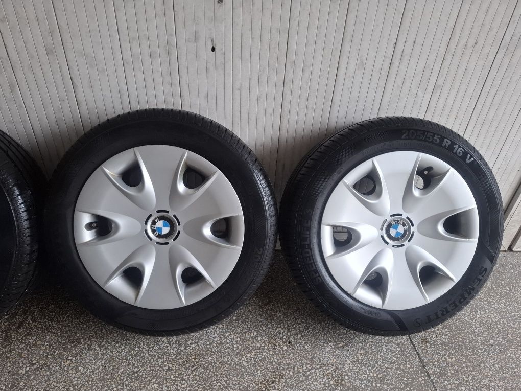 Jante bmw Cauciucuri vara semperit 205/55/16 dot 2023