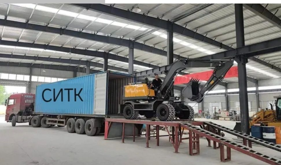 Экскаватор w8075 вес 7.500кг механика