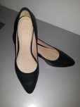 Pantofi piele nr 39, toc mic