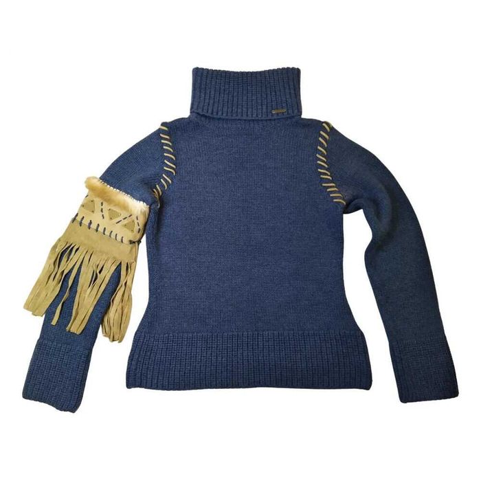 Roberto Cavalli вълнен пуловер