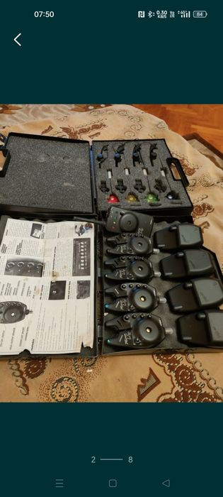 Avertizoare fox micron lxr + swingere