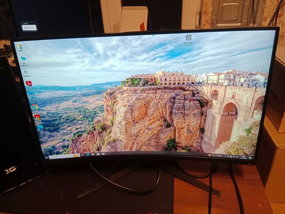Монитор GameMax GMX27C144 144hz Изогнутый