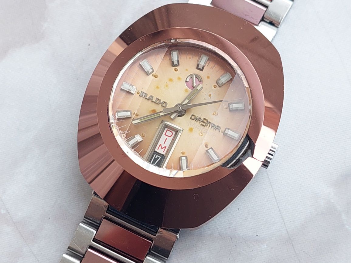 Ceas Rado DiaStar automatic functional, dubla data, colectie
