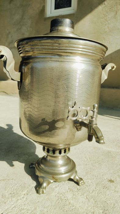 Самовар СССР латунь