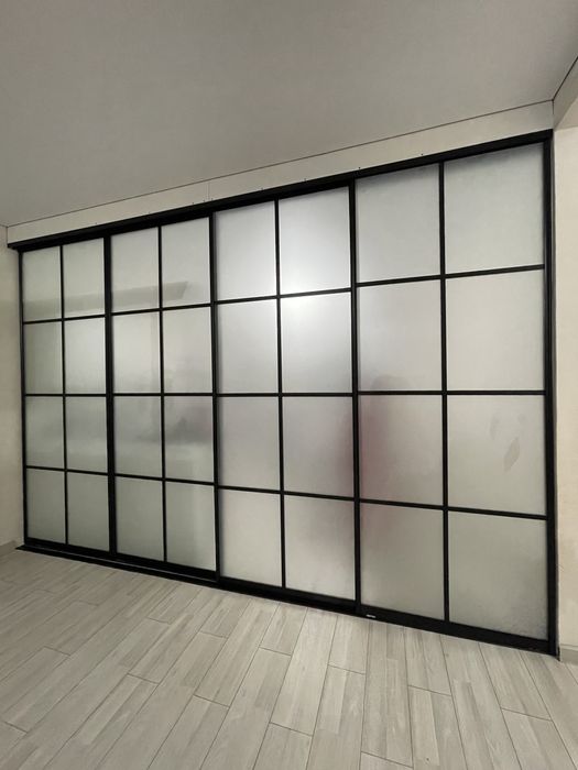 Межкомнатные перегородки и двери-купе в стиле LOFT