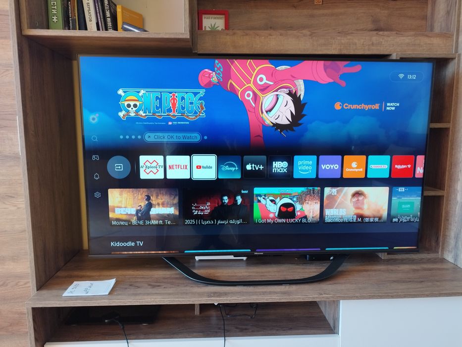 Hisense 4k смарт телевизор 55 инча