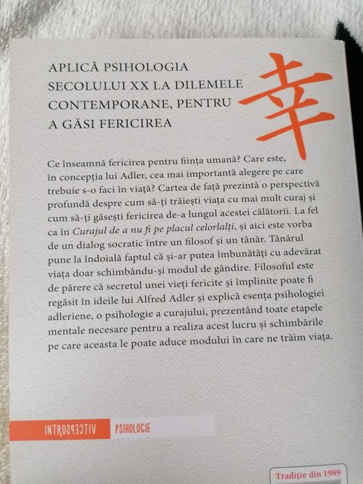 Curajul de a fi fericit