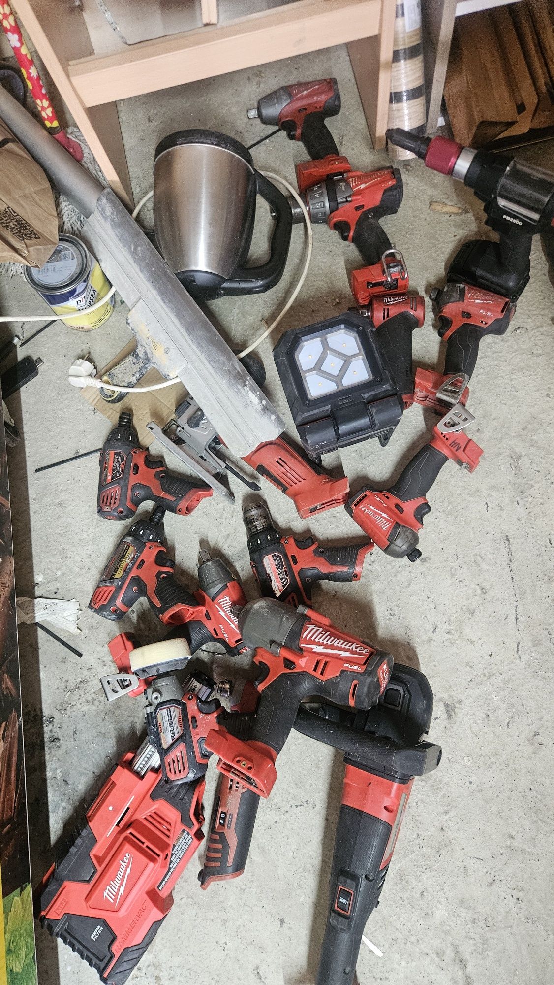 Scule milwaukee impact filetanta flex m18 baterii