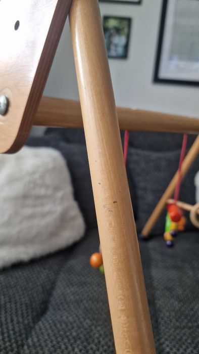 Дървена активна гимнастика за бебе