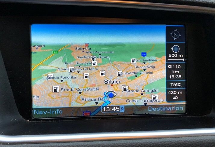 Harta navigatie Audi Full Europa 2014 MMI 3G A4 A5 A6 A7 Q5 Q7model B8