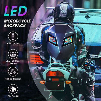 Moto skuter va bolalar uchun led sumka ryukzak
