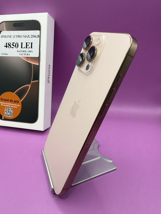 Iphone 16 Pro Max 256gb baterie 100 •Matei Amanet Crangasi•72470