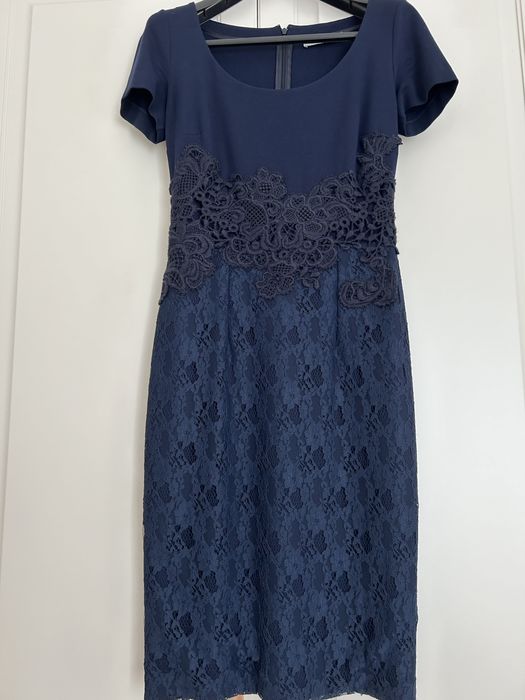 Платье от Blumarine, французское кружево, размер 42