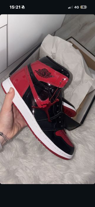 Jordan 1 Patent Bred cu receipt