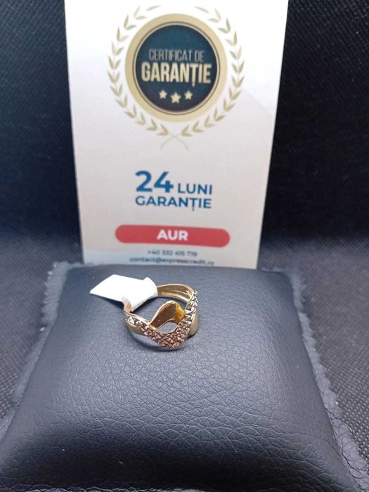 Inel aur 14k 2.99g (B.24512 AG31 Barboi) Garantie 2 ani!