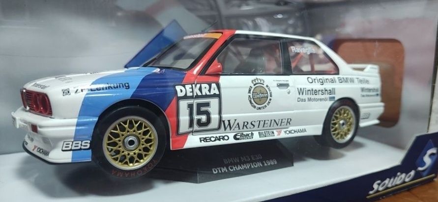 BMW 1:18 модели BMW E30 M3 DTM OTTO Solido