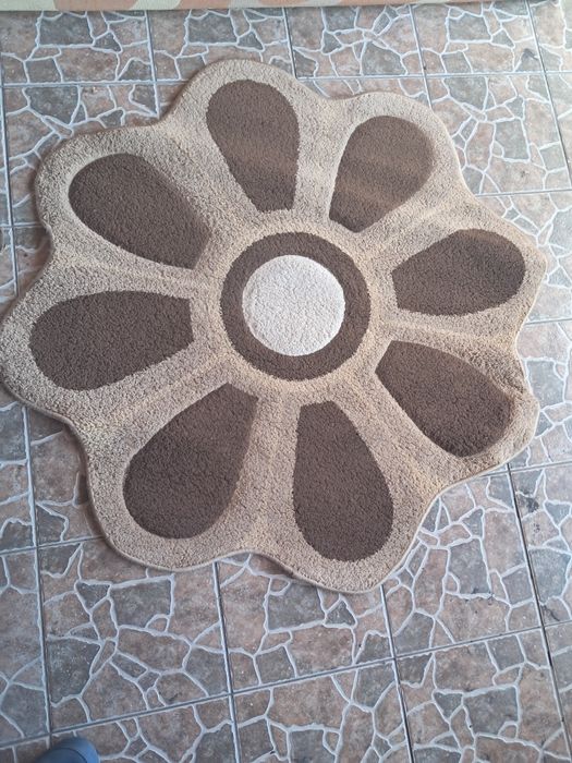 Covor floare pentru hol