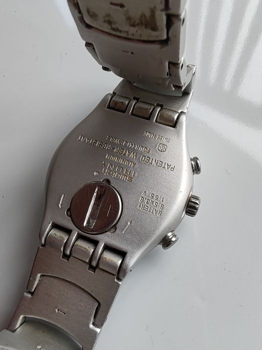 Ceas Swatch Chronograph Quartz Aluminiu 40 mm