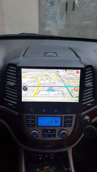 Navigatie DVD GPS Android 12 !!! 8CORE , 4G Hyundai Santa Fe