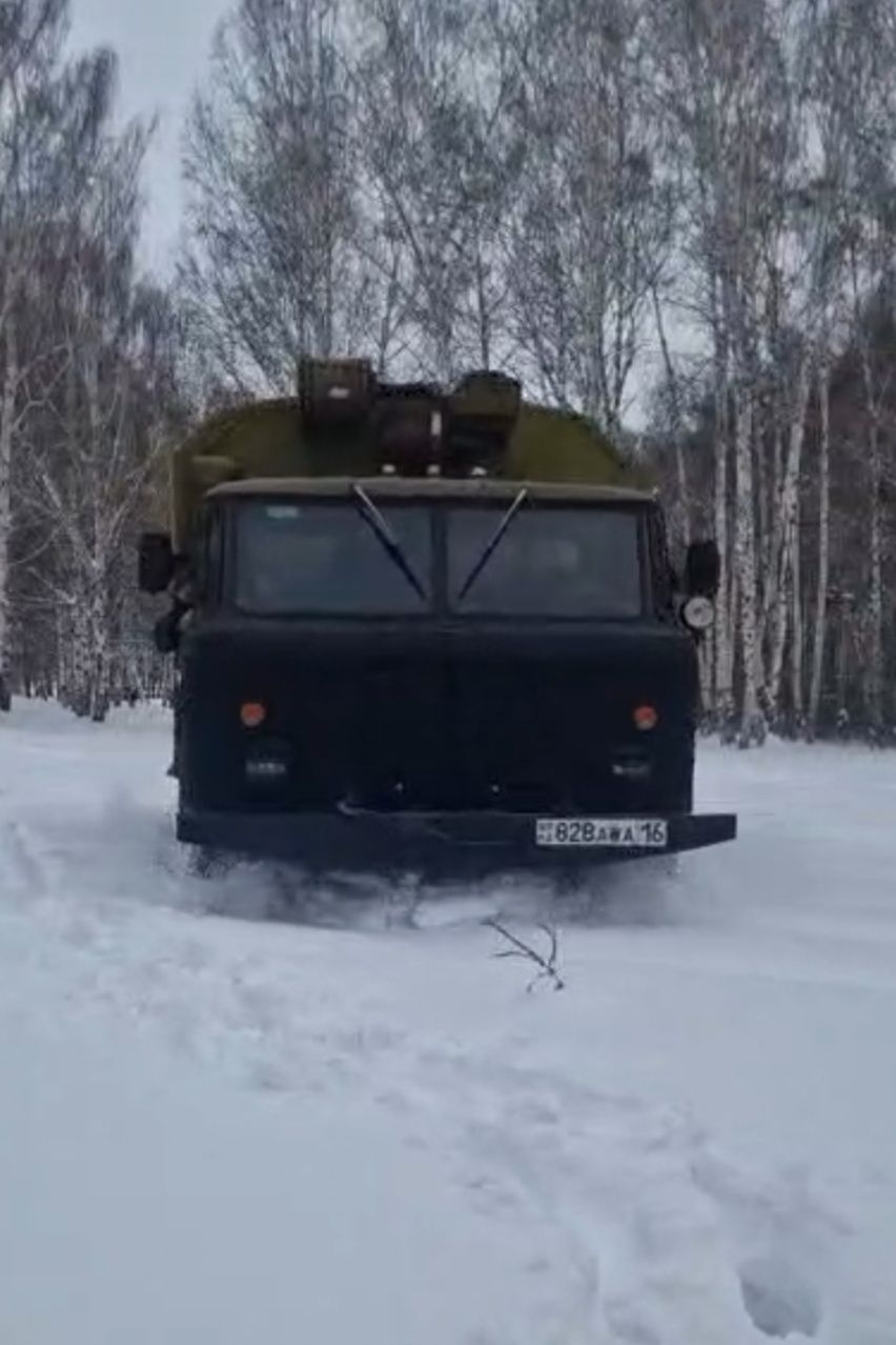 Манипулятор КамАЗ вездеход