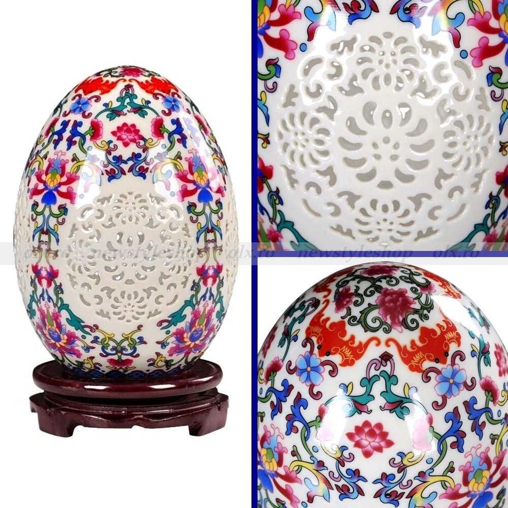 Cadoul ideal de Paște – Ou din porțelan de Jingdezhen lucrat manual