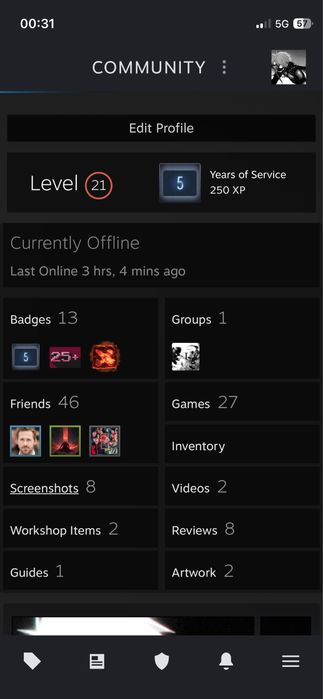 аккаунт в стиме
