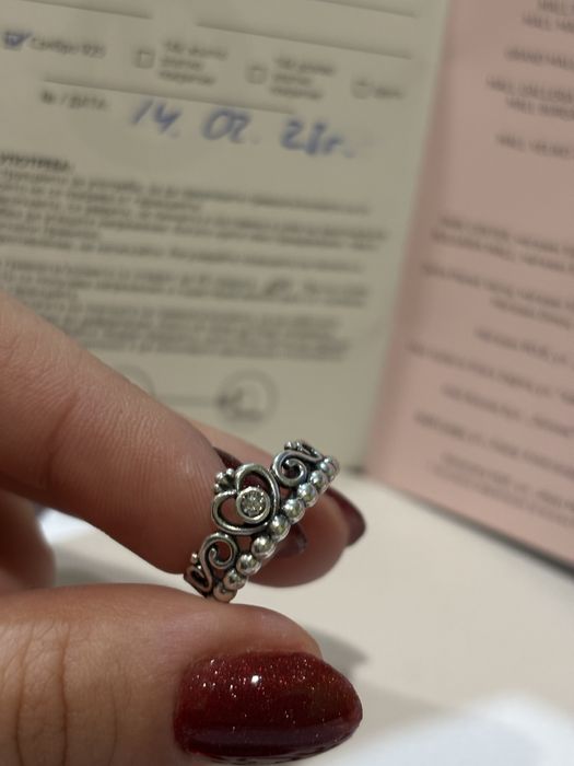 Пандора пръстен “Принцеса завинаги”