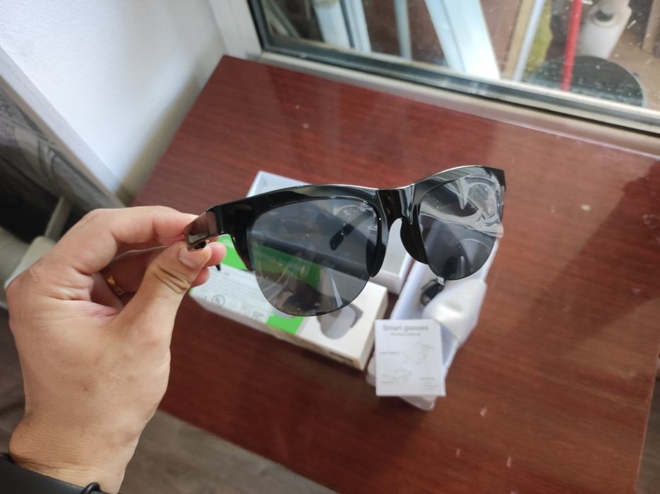 Новые Смарт очки с музыкой, блютуз. Обмен