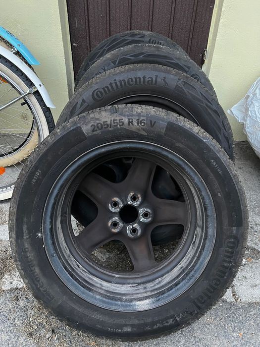 Jante Opel Astra K 5x105 cu anvelope 205/55 R16