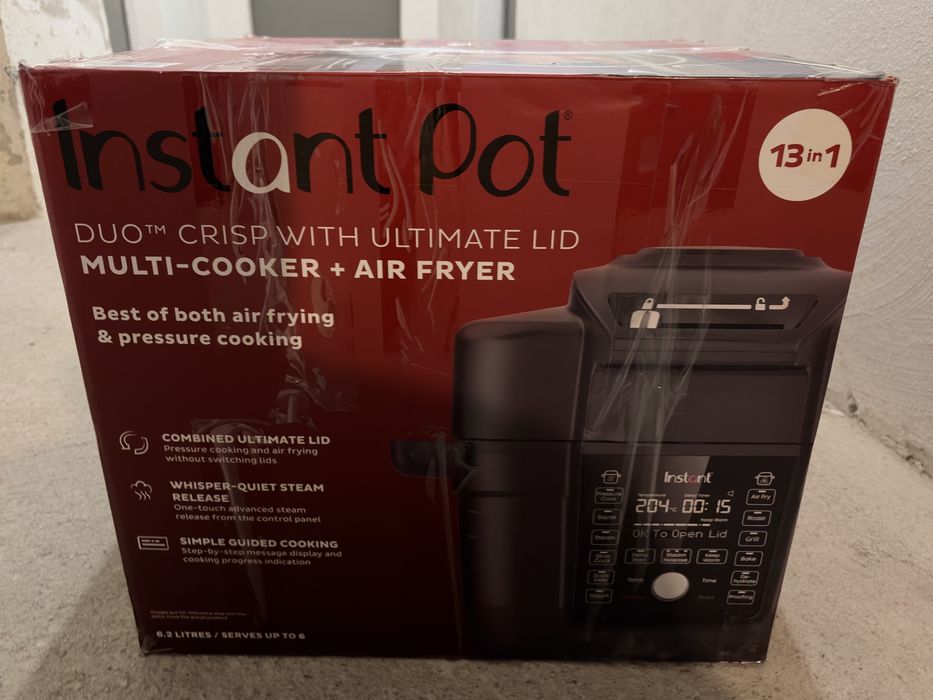 Instant Pot Duo Crisp мултикукър+Airfryer - 300 лв.
