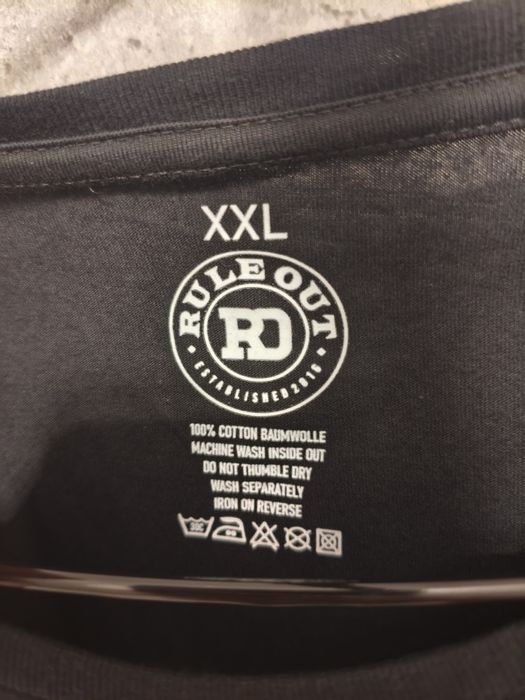 Tricou bumbac rule out nou XXL