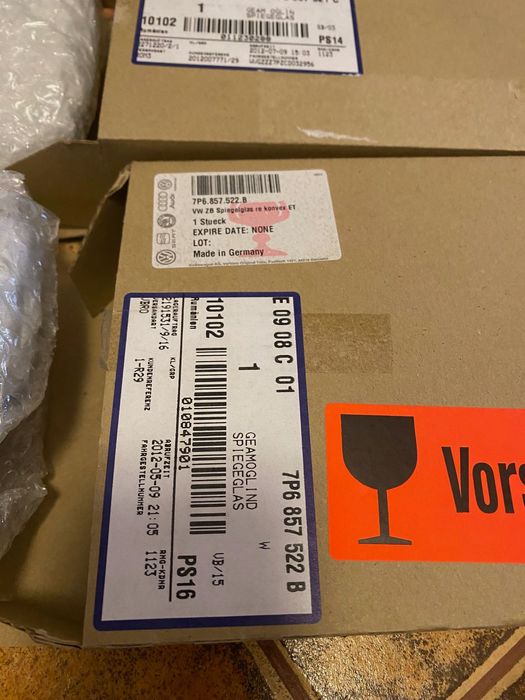 Set oglinzi exterioare originale WV Touareg, generatia 2, sigilate