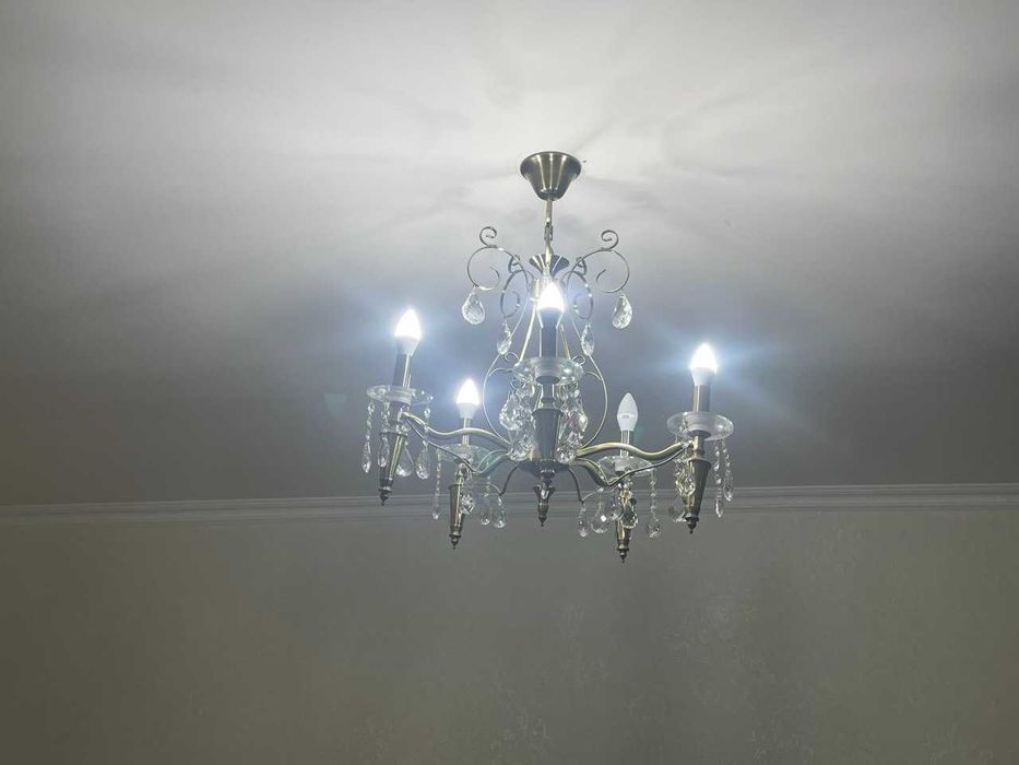 Продам люстру, 5 рожков