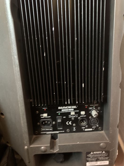 Vand Mackie srm 450 boxe makie make meke active rcf behringer 615D