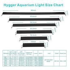 Lampa full spectrum hygger hg 918 lumina led acvariu plante pesti