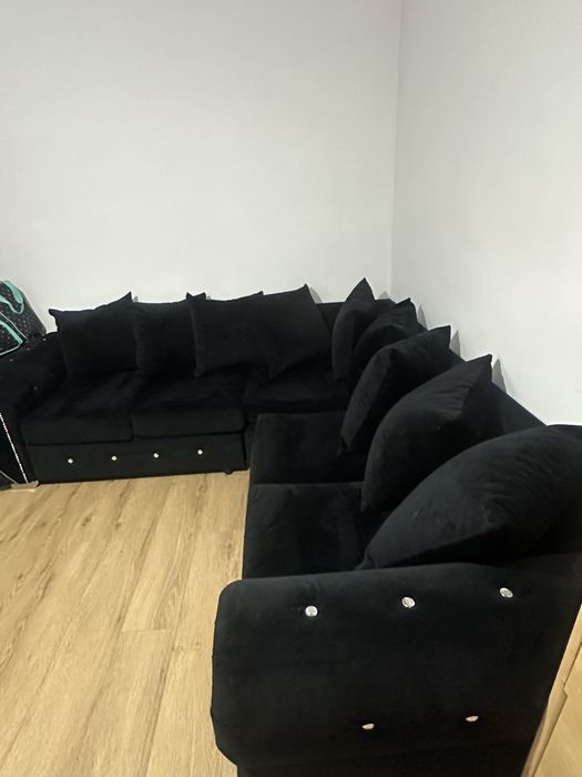 Vand colțar de catifea