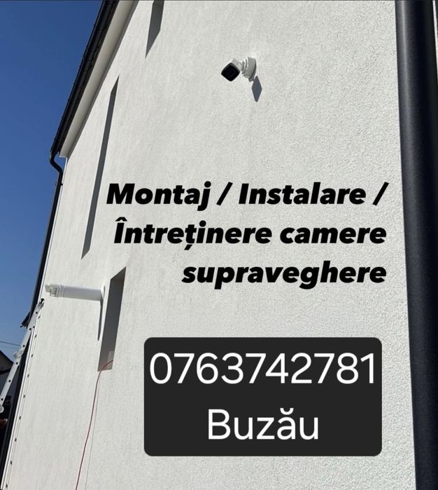 Montaj / Instalare Camere Supraveghere WIFI / 4G / CABLU