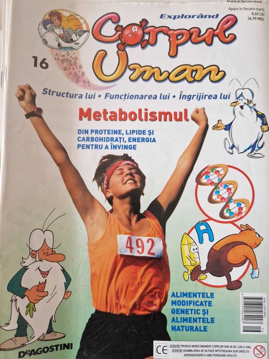Colecția Explorând corpul uman, Deagostini