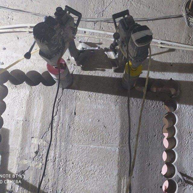 Almazniy bur perforator beton buzish almazniy rezkada kesish(Demantaj)